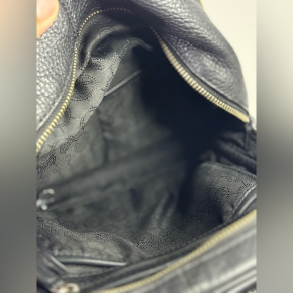 Michael Kors Medium Studded Pebbled Leather Backpack - Picture 7 of 8